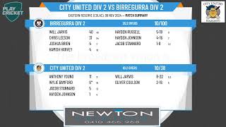 City United Div 2 v Birregurra Div 2 [upl. by Ilise]