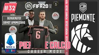 Laga Perdana Serie A Dayot Upamecano Merapat  FIFA 20 Indonesia Career Mode Piemonte Calcio 32 [upl. by Eberto]