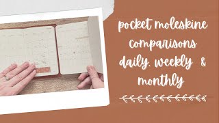 Pocket Moleskine  Daily Weekly amp Monthly [upl. by Brianna]