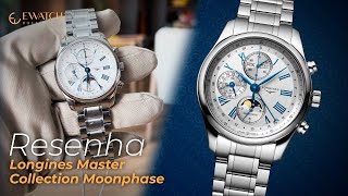 Resenha  Longines Master Collection Moonphase [upl. by Airdni494]