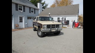 1988 GMC Jimmy Short Drive [upl. by Ahseyn]