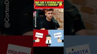 NIKOLAS FERREIRA DIFERENÇA ENTRE DIREITA E ESQUERDA viralvideo shortvideo shorts video fyp fy [upl. by Alenairam]