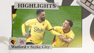 Watford 20 Stoke City  Highlights [upl. by Cassius547]