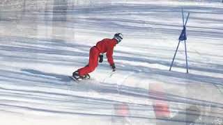 Weibles World of Winter Olympic Sports Snowboard Giant Slalom [upl. by Gawain514]