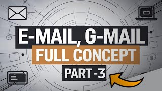 E mail G mail  Part 3  Full Concept With Trick  CPCT JJA MP COURT DSSSB BSF [upl. by Karleen]