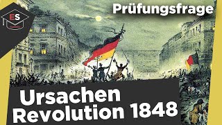 Ursachen Revolution 1848  Deutsche Revolution 1848  Ursachen und Auslöser Revolution 1848 erklärt [upl. by Veradis]