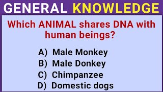 25 General Knowledge Questions  How Many Can You Get Right Chapter35 [upl. by Onailimixam177]