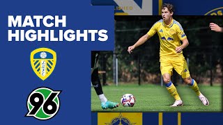 Highlights  Leeds United v Hannover 96 [upl. by Malkin103]