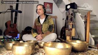 SACRED SOUNDS  Sound Healing Live Session  1212 PORTUGUESE [upl. by Ennairej]