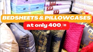 Where to find Perfect Bedsheets amp Pillowcases for only 400 [upl. by Dihaz]