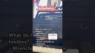 Weather guard toolbox amp pack rats drawer units installation weatherguard trucktoolbox pickuptruck [upl. by Ylekalb]