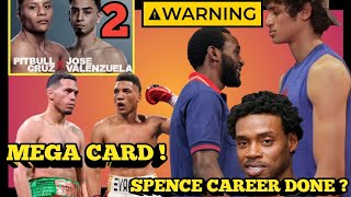 BREAKING NEWS ERROL SPENCE CAREER OVER  BENAVIDEZ MAKES OWN MEGA CARD WITH PITBULL VS RAYO [upl. by Astred]