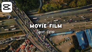 Movie Film CapCut Filter  cinematic film capcut editing tutorial [upl. by Meldon]