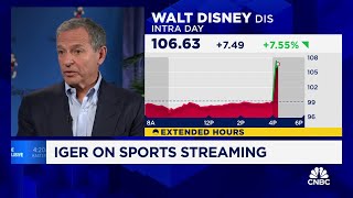 Disney CEO Bob Iger on new streaming bundle partnership Id rather be a disruptor than be disrupted [upl. by Bachman]