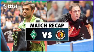 BREMEN vs MÜHLHAUSEN Tischtennis Bundesliga Recap  2024 Matchday 4 [upl. by Honora300]