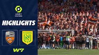 FC LORIENT  FC NANTES 3  2  Highlights  FCL  FCN  20222023 [upl. by Niko827]