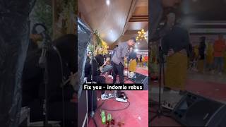 PRANK TAMU WEDDING Fix you  indomie bandweddingjogja weddingjogja bandjogja [upl. by Kreis]