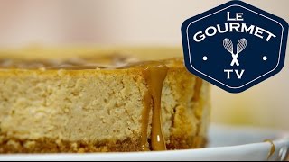 Dulce de Leche Cheesecake Recipe  LeGourmetTV [upl. by Charpentier]