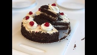 Black Forest Cake No Baking powder amp Soda  ബേക്കിംഗ് സോഡാപൗഡർ ഇല്ലാതെ ബ്ലാക്ക്‌ ഫോറസ്റ്റ് കേക്ക് [upl. by Liam992]