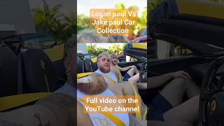 Logan Paul Vs Jake Paul Car collection battle shorts viral short [upl. by Sula]