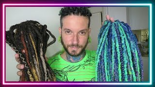 QampA TODO SOBRE LAS DREADS SINTÉTICAS Muy informativo  RASTAS SINTÉTICAS [upl. by Varrian978]