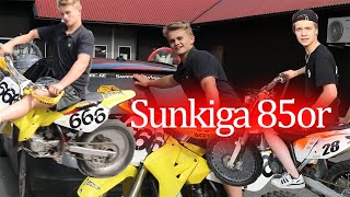 VI KÖPTE 3 SUNKIGA 85cc CROSSAR [upl. by Goldshlag287]