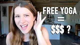 6 ways to make money with free online yoga classes [upl. by Eilsel331]