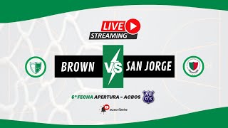 🏀 BROWN 🆚 SAN JORGE [upl. by Pinelli]