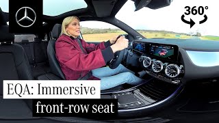 360° TestDrive in the New EQA [upl. by Anirtek]