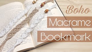 EASY Macrame Bookmark [upl. by Valoniah158]