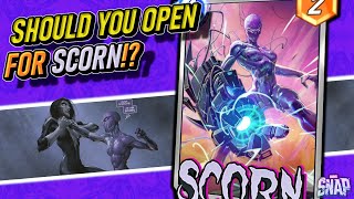 This is Why SCORN Will Make Discard Meta Marvel Snap Spotlight Cache Guide [upl. by Ihtak]