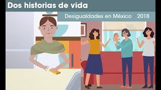 Informe Desigualdades en México 2018 Dos historias de vida [upl. by Akihsar401]