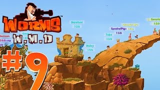 9 6 Players 48 Worms ABSOLUTE CHAOS Worms WMD Multiplayer [upl. by Odlabu]