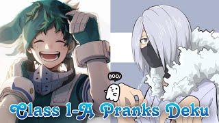 CLASS 1A PRANKS DEKU ONESHOT  IZUKU MIDORIYA X REIKO YANAGI  MHA TEXTING STORIES [upl. by Eillen]