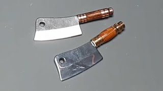 EDC mini cleaver knife from Aliexpress portable keychain blade [upl. by Dwane331]