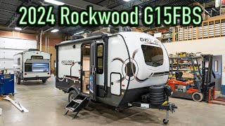 2024 Rockwood G15FBS Travel Trailer Walkthrough [upl. by Fowle892]