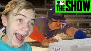 MY FIRST TRIPLE MLB The Show 24 Road to the Show S3 Ep10 [upl. by Atiraj]