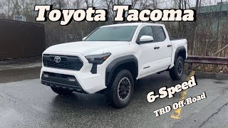 2024 Toyota Tacoma 6Speed Manual POV Review  Classic Drive Meets Modern Tech [upl. by Ahmar]