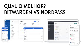 Bitwarden vs Nordpass  Qual o melhor [upl. by Eudora233]