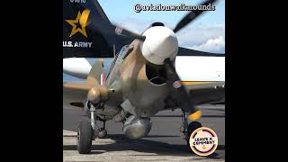 Hear the Engine of the P40 Warkawk Wold War II Fighter Kittyhawk aviation warbirds history [upl. by Youngman]