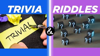 Epic Trivia amp Riddles Can You Beat the Clock [upl. by Ynnij]