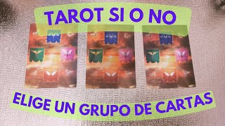 TAROT SI O NO CANALIZACIÓN TIEMPOSCONSEJOS [upl. by Htiekel]