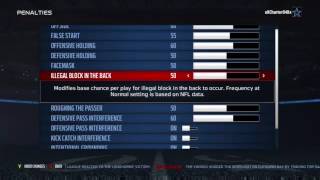 All Madden slider and settings overview [upl. by Eletnahc]