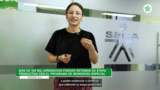 Reingreso Especial para Aprendices [upl. by Rajiv]