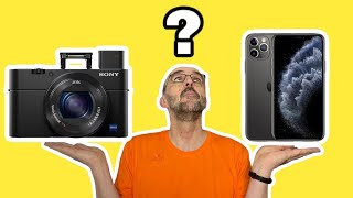 Sony RX100 VII vs iPhone 11 Pro  Videovergleich [upl. by Kinsler140]