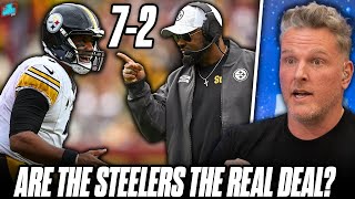 Are The Steelers A Super Bowl Threat In 2024 Is Their 72 Start The Real Deal  Pat McAfee Reacts [upl. by Dahs]