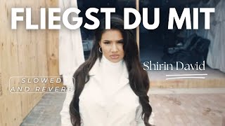 fliegst du mit  shirin david s l o w e d  r e v e r b [upl. by Tierza187]