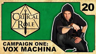 Trial of the Take Part 3  Critical Role VOX MACHINA  Episode 20 [upl. by Llevert]