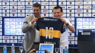 El nuevo refuerzo de Boca Carlos Amarilla [upl. by Hakeber342]