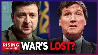 Tucker Carlson Takes ZELENSKY TO TASK Prez DISSAPEARS Before Meeting With Senators [upl. by Reese]